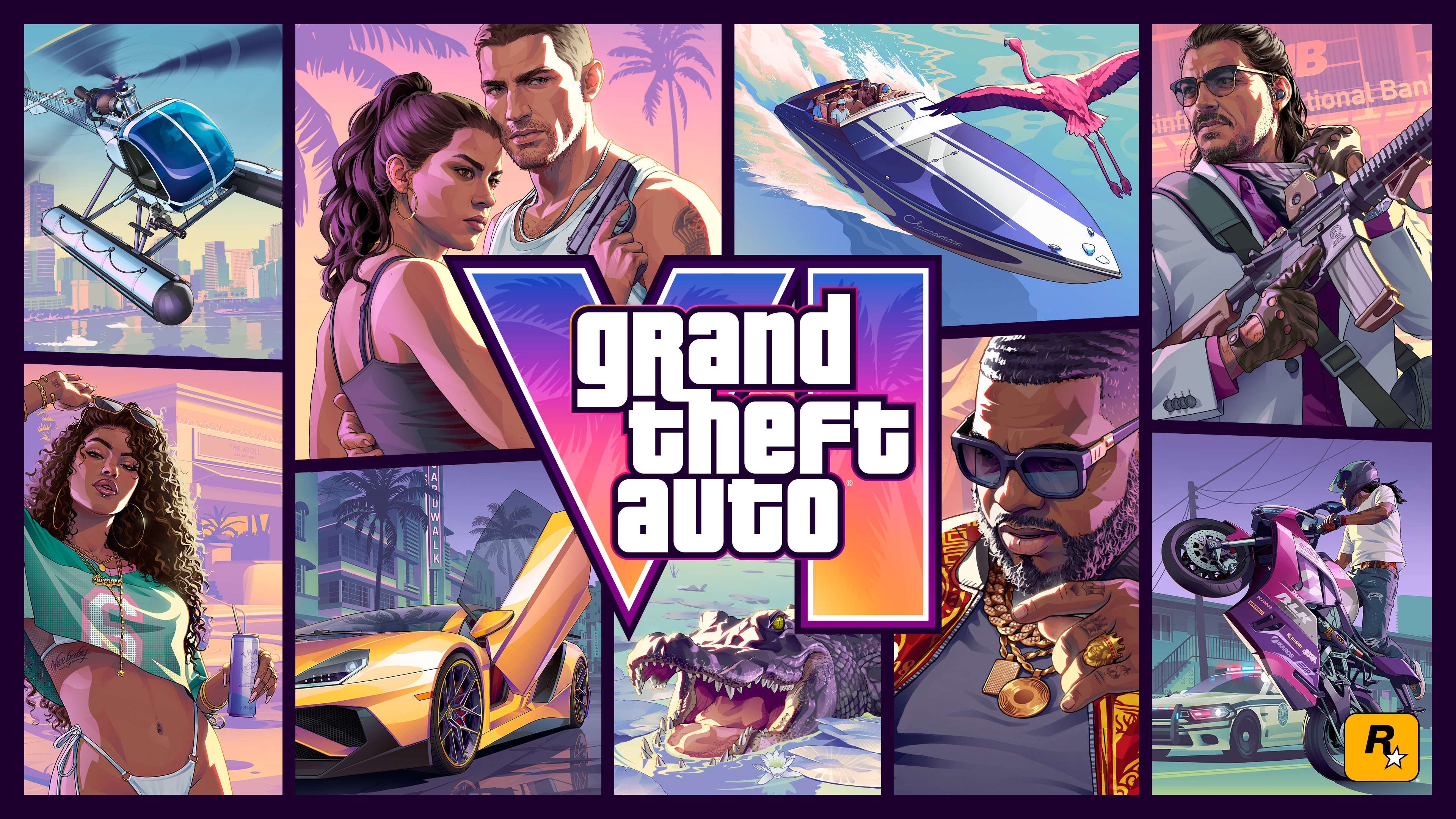 GTA VI Official Cover Art