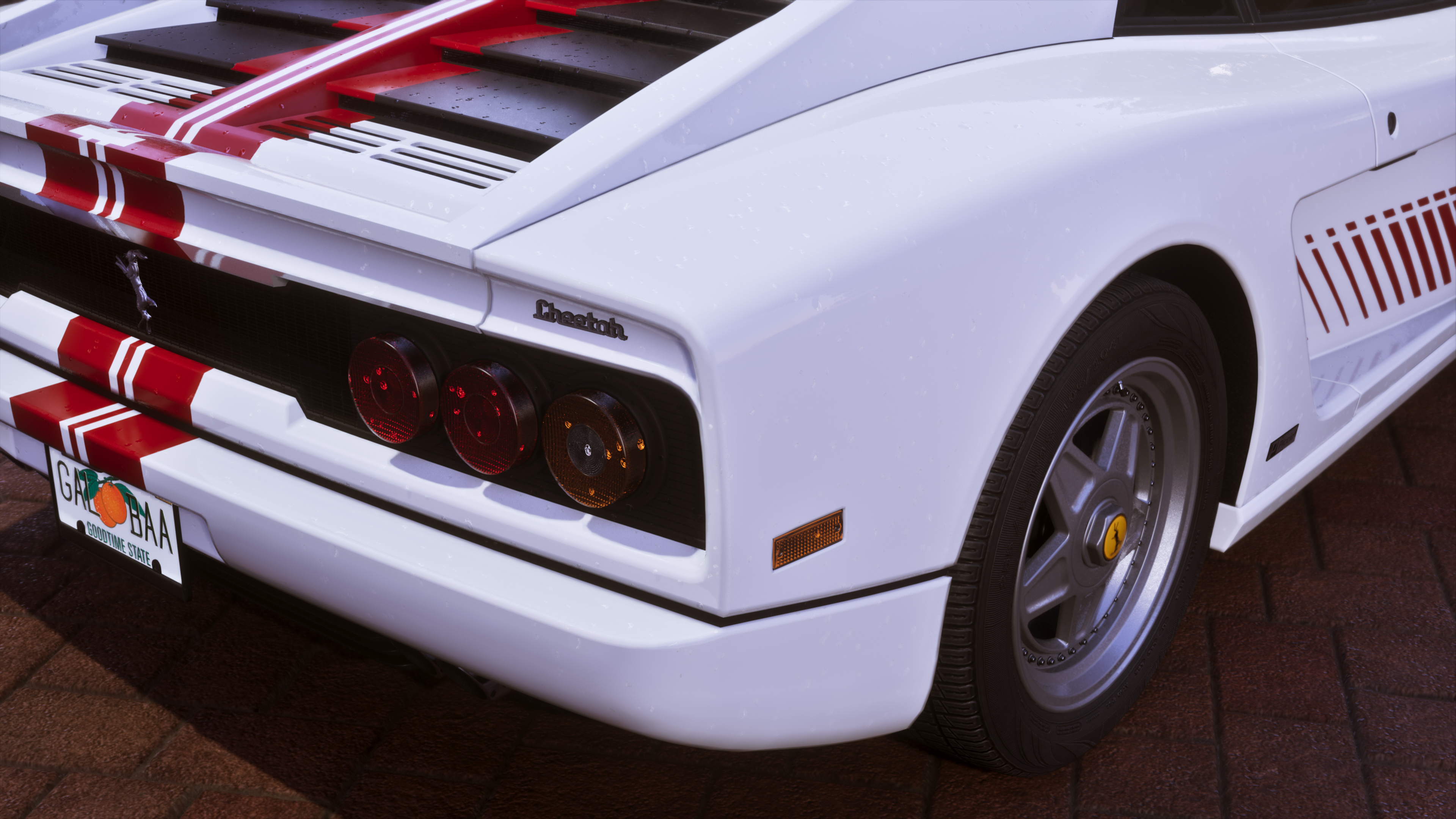'95 Grotti Cheetah rear three-quarter view, GTA VI Ultimate Edition
