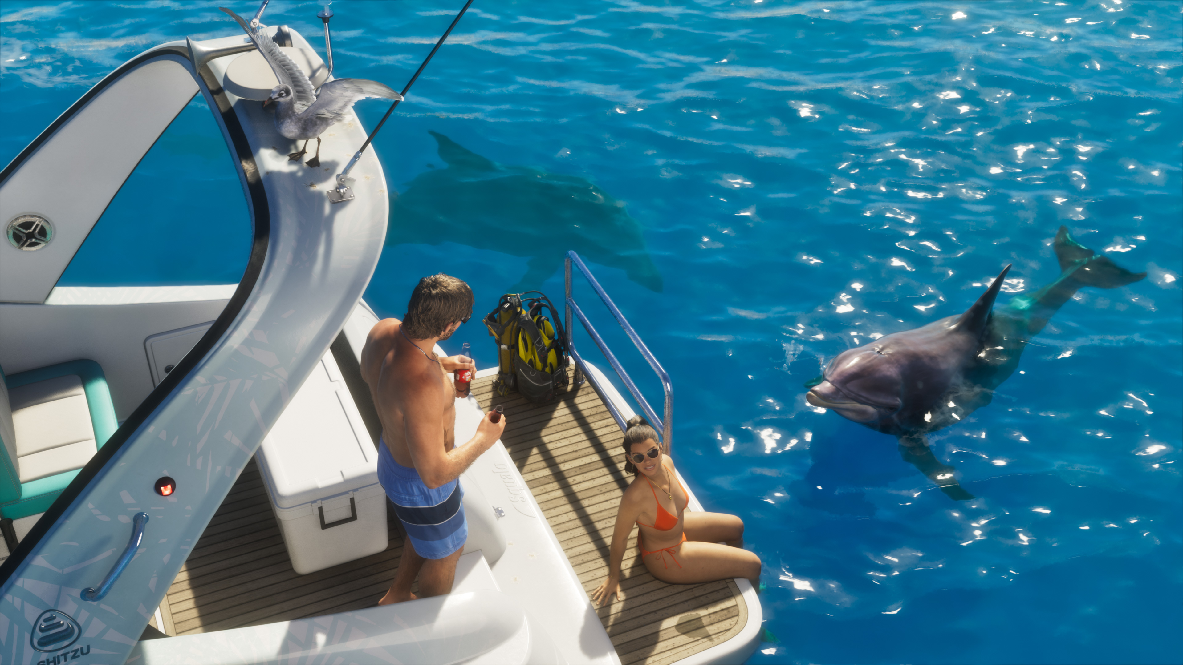 Shitzu Squalo open water shot, GTA VI Ultimate Edition